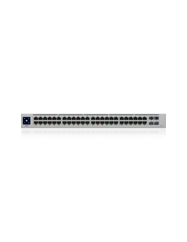 A 48-port  Layer 2 Poe Switch With A Silent  Fanless Cooling System.