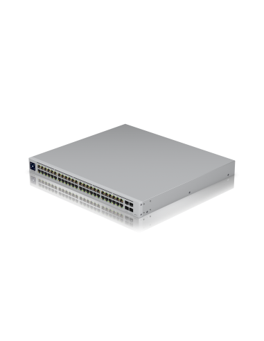 A 48-port  Layer 3 Switch Supporting 10g Sfp+ Connections With Fanless Cooling.