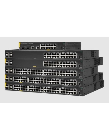Switch Aruba 6100 48g Poe - 48 Puertos 10/100/1000 Poe+ (740w) - 4sfp+