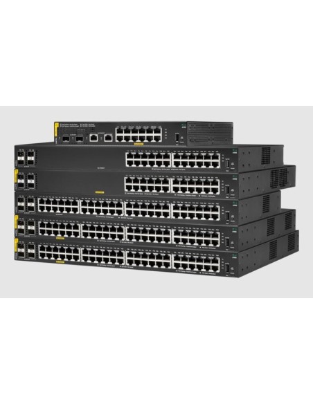 Switch Aruba 6100 48g Poe - 48 Puertos 10/100/1000 Poe+ (740w) - 4sfp+