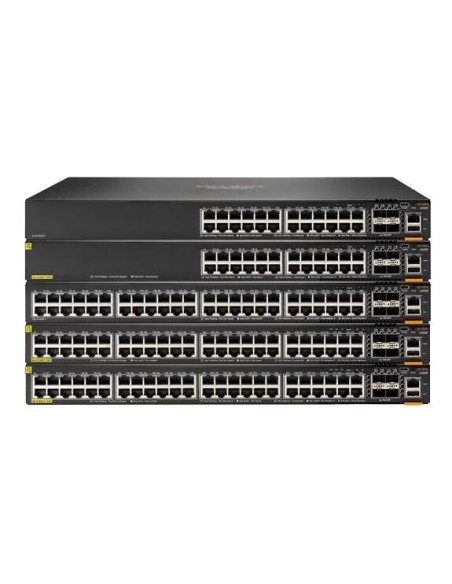 Switch Aruba 6200m 24g Cl4 Poe - 24 Puertos 10-100-1000 Poe+ - 4sfp+ -sin Fuente-